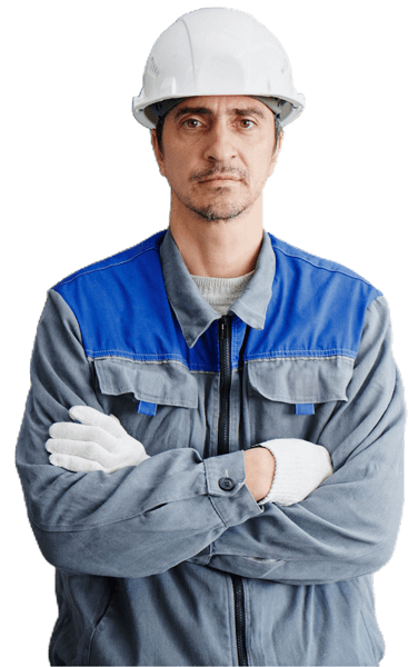 portrait-man-overalls-helmet-background-group-workers-factory-building